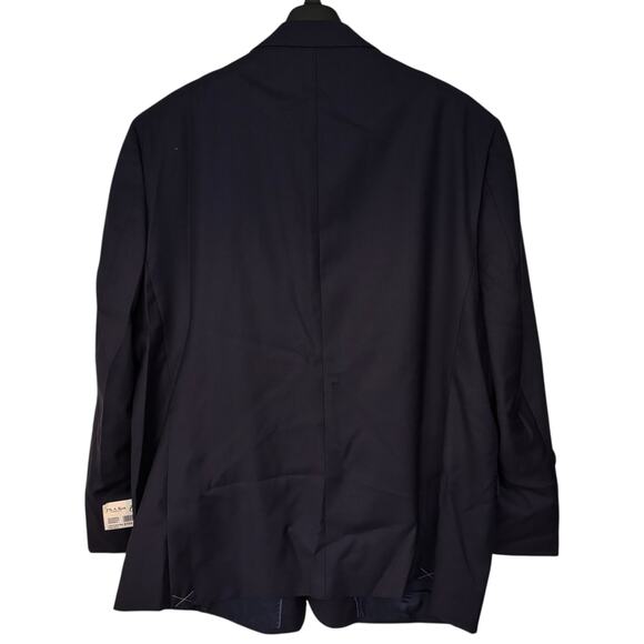 Jos. A. Bank Men's Blazer Sport Coat Two Button Jacket 50 Regular Wool Blue - Picture 2 of 6